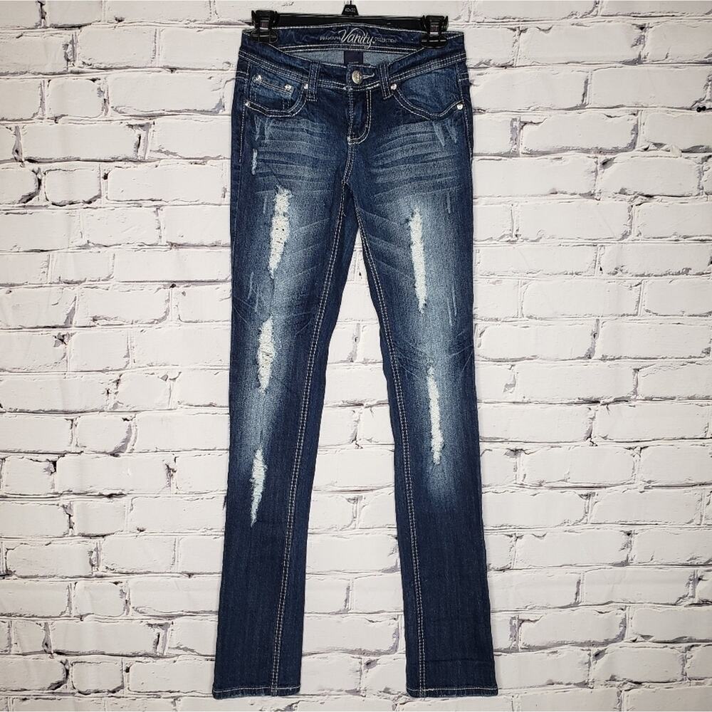 Vanity Collection Sasha Bling Jeans, size 25W/33L